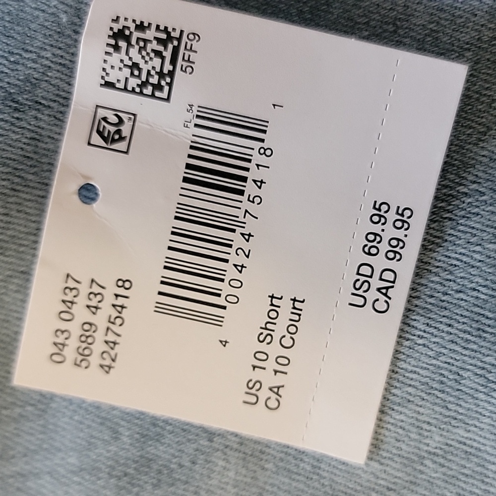 American Eagle Dreamy Drape STRETCH Patchwork Low-rise Baggy Jeans.   10 Short. - Picture 6 of 14